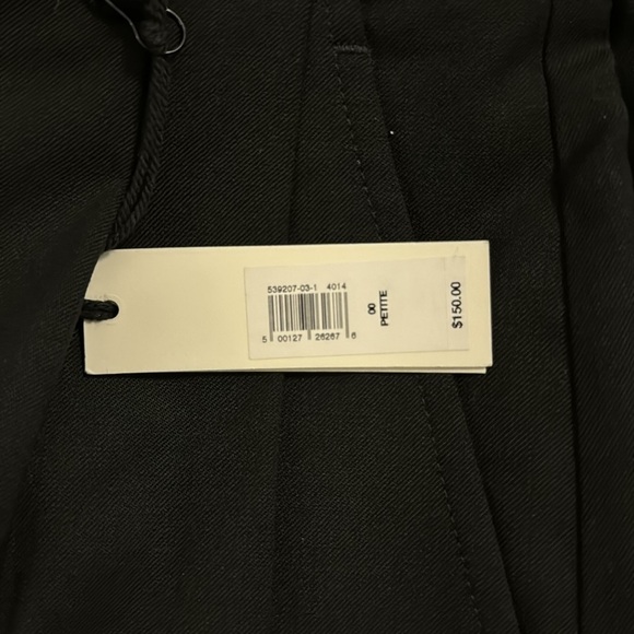 NWT! Banana Republic Black SOHO High-Rise Wide-Leg Wool Pant - Multiple🤎 - Picture 14 of 16